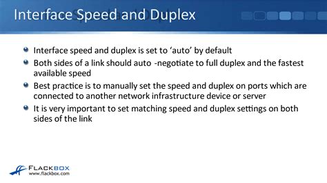 Port goes down after configuring auto off , <b>speed</b> 1000 <b>settings</b> at both ends with 1G fiber optics; Port goes up after issuing commands: configure port X auto on <b>speed</b> 1000 <b>duplex</b> full configure port X auto off <b>speed</b> 1000 <b>duplex</b> full. . Arista speed and duplex settings are not compatible with transceiver for interface